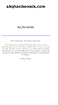 Mobile Screenshot of abqhardwoods.com